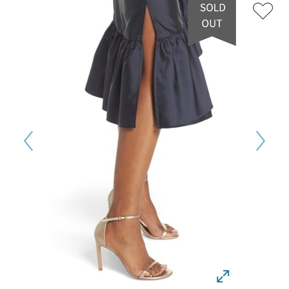 Eliza J Navy Blue Ruffle Midi Skirt
Size 12 - Picture 3 of 12